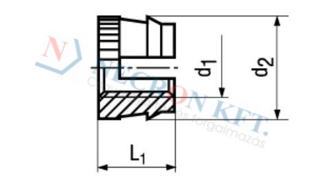 Feszítő menetbetét BancLok N12 (NCN1049-SA0-0015)