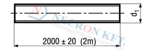 Menetes szár (DIN975-05ZN-0220)