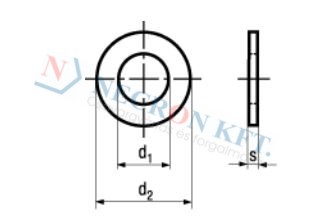 Lapos alátét (DIN125A-0BR-0030)