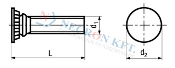 Besajtolható menetes csap PFH (NCN3332-ZN0-0030)