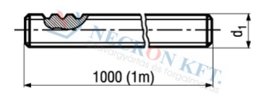 Trapézmenetes orsó (NCN420-PL00-0025)