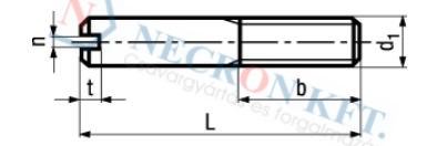 Hornyos menetes csap (DIN427-ZN00-0010)