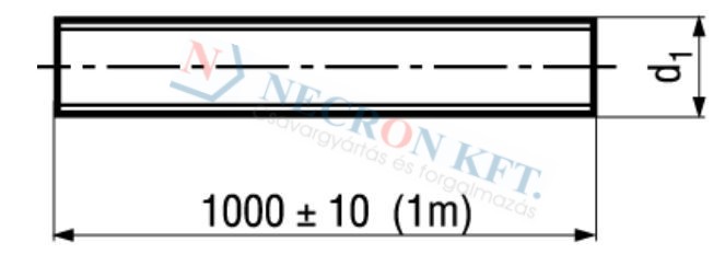 Menetes szár 1 méter (DIN975-A21M-0020)