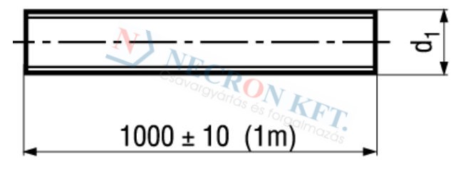 Menetes szár 1 méter (DIN975-A41M-0050)