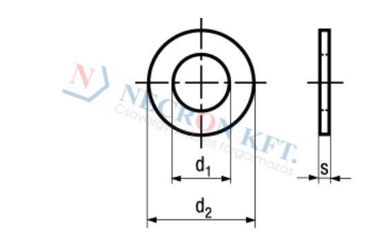 Lapos alátét (DIN125-A200-0125)