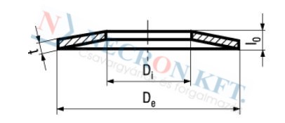 Tányérrugó alátét (DIN2093-APL-0045)